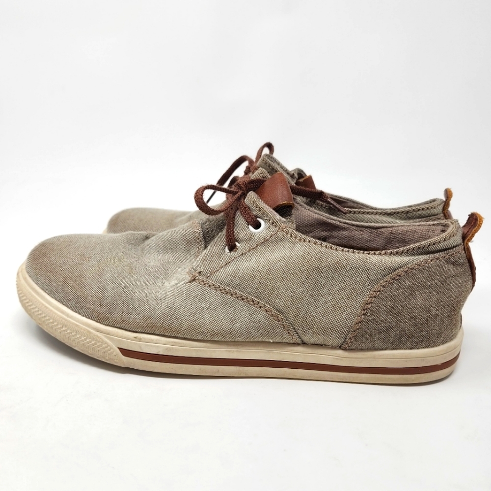 Mountain Creek Boys sz 2 Canvas Oxford-style Sneaker - Picture 3 of 9